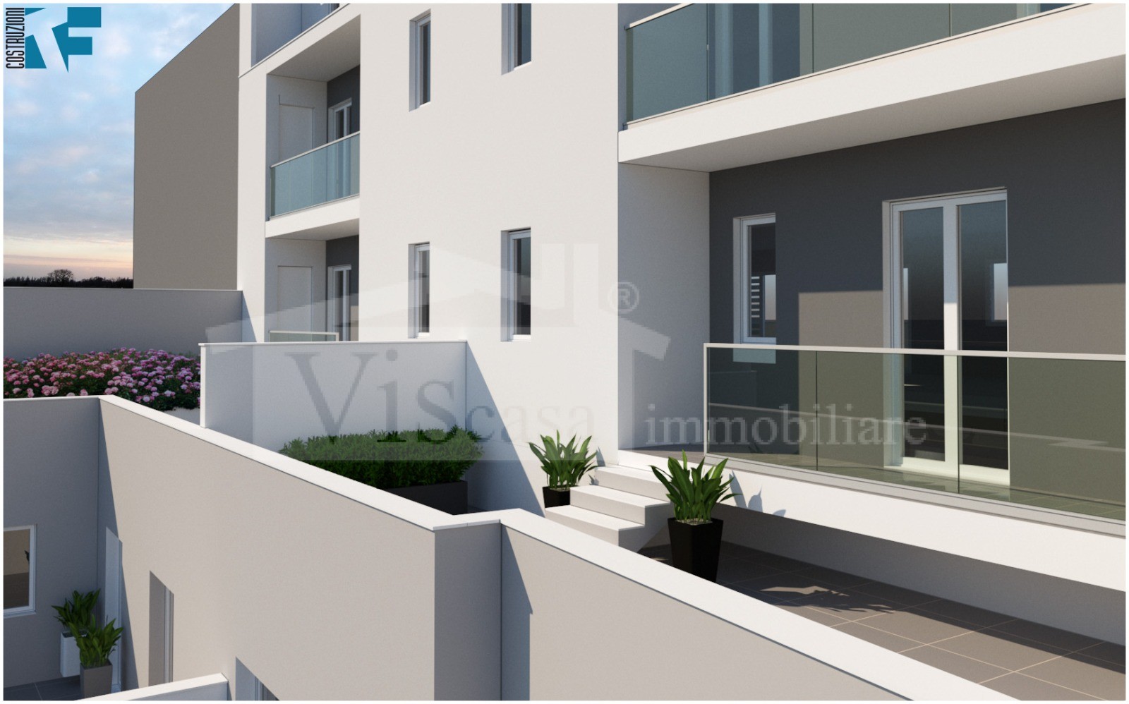 ULTIME DISPONIBILITA’ Nuova costruzione classe A4 – 3 vani con box e veranda