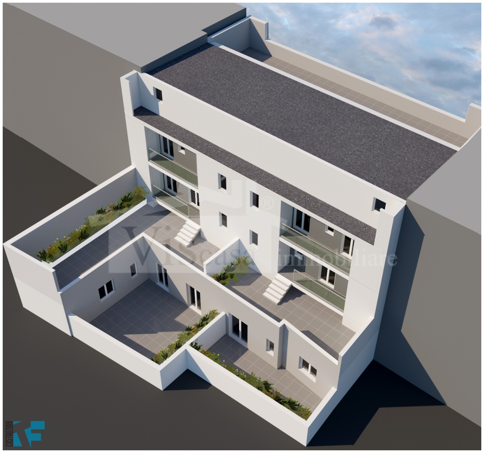 ULTIME DISPONIBILITA’ Nuova costruzione classe A4 – 3 vani con box e veranda