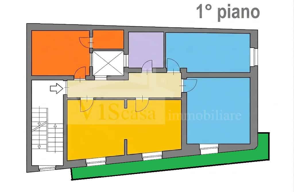 Abitazione indipendente con due appartamenti e box auto