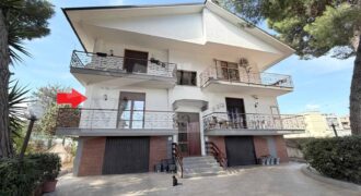 Ampio appartamento in villa bifamiliare – con box, mansarda e giardino